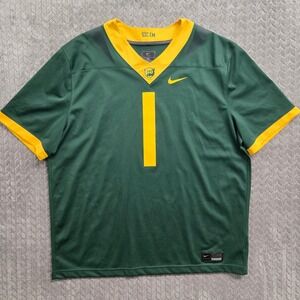 Nike Team Baylor Bears Football Jersey Men's XXL Green Gold Sic'em NCAA